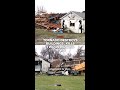 Tornado destroys buildings, kills two in Indiana town