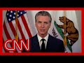 'Weakness masquerading as strength': Hear Newsom's blistering speech on Trump as LA protests persist