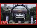 Behind the scenes: First look at White House UFC Octagon setup