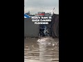 Heavy rain in Gaza causes flooding