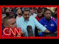 Hear Maduro’s message to Trump as tensions with Venezuela continue to rise