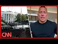 Georges St-Pierre reacts to UFC cage at White House