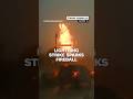 Lightning strike sparks fireball in South Carolina