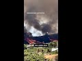 Wildfires in Europe force tourists to evacuate