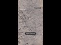 Satellite imagery shows destruction in Gaza City