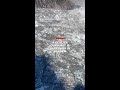 A glacier outburst is underway in Alaska