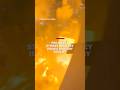 See moment projectile strikes near key military facility in Tel Aviv