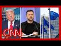 Trump meeting with Zelensky, EU leaders ahead of Putin summit