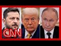 Trump says he'd like to plan a meeting between Zelensky and Putin if Alaska summit goes well