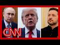 Trump to speak with Zelensky and EU leaders ahead of Putin summit