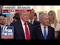 BREAKING: Trump arrives at Israeli Knesset as all living hostages released