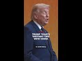 Trump toasts 'historic ties' with China