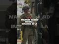Marines guard federal building in LA