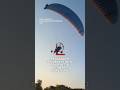 Paraglider plummets into river after striking power line