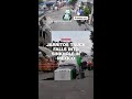 Jarritos truck falls into sinkhole in Mexico