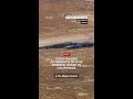 Video shows aftermath of B-52 bomber crash in California