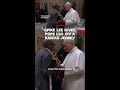 Spike Lee gives the Pope a New York Knicks jersey