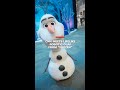 CNN meets lifelike robotic Olaf from Frozen