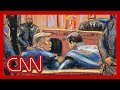 ‘Biting his lower lip’: CNN reporter describes Trump’s demeanor in court