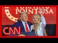 Live: Trump, Erika Kirk speak at Turning Point USA event