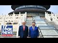 Trump and Xi tour Temple of Heaven in China