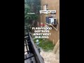 Flash flood destroys apartment building
