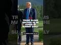 Trump slams Macron's comment on why he has to leave G7 summit early
