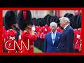Pomp and grandeur on full display as royal family hosts Trumps in Windsor