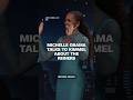 Michelle Obama talks to Kimmel about the Reiners