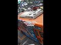 Freight train crashes into bus in Bangkok, Thailand