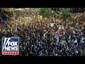 Thousands of Israelis take to the streets to protest Gaza war