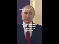 Putin speaks post-phone call with Trump