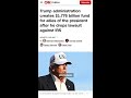 .8 billion fund for Trump’s allies may put taxpayers on the hook