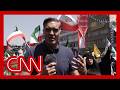 CNN on the ground in Tehran as protesters take to the streets