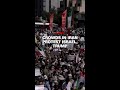 Crowds in Iran protest Israel, Trump