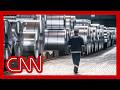 Goods containing steel and aluminum hit with new tariffs