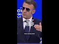 Here's why Macron is wearing sunglasses in Davos