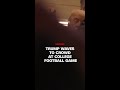 Trump waves to crowd at the College Football National Championship
