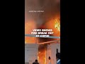 Video shows fire break out at COP30