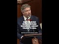 Republican warns of increasing debt hours before Trump's bill passes