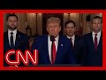 President Trump addresses the nation after US strikes nuclear sites in Iran