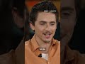 Timothée Chalamet reveals ’souvenir’ from Matthew McConaughey