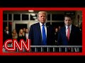 CNN fact-checks Trump's remarks before court appearance