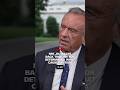 RFK Jr. walks back timeline for determining what causes autism