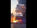Fireworks stand goes up in flames