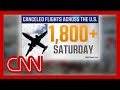 1,800+ flights canceled as historic winter storm heads for US