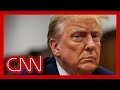 CNN reporter describes what Trump was doing during opening statements