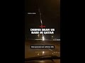 Debris near US base in Qatar