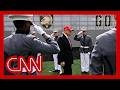 Trump defends reshaping of American military in speech to West Point cadets
