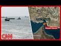 Iran strikes ship in Hormuz after Trump claims 'total control'